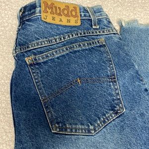VINTAGE MUDD JEANS!! Labeled size 13 but fit a size 8